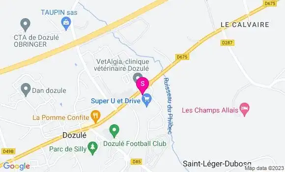 Localisation Super U