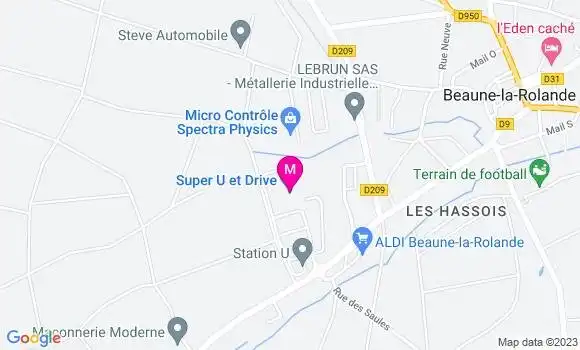 Localisation Super U