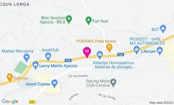 Localisation Relais Poggioli Vito
