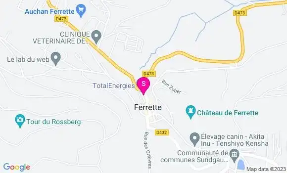 Localisation TotalEnergies