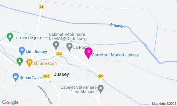 Localisation Carrefour Market