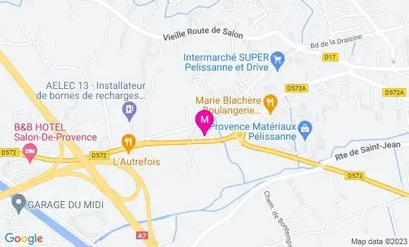 Localisation Station Dyneff