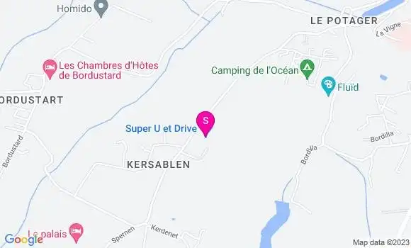 Localisation Super U