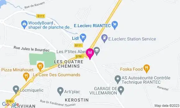 Localisation Station Service Leclerc