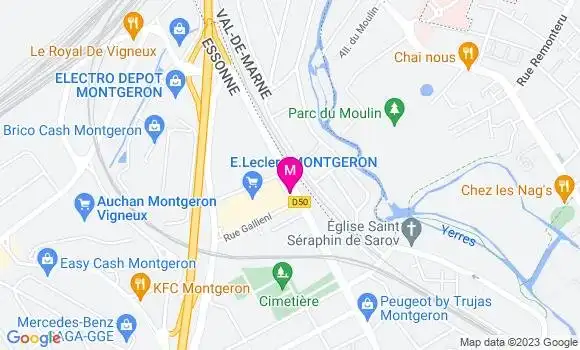 Localisation Station Leclerc
