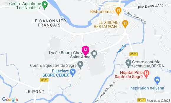 Localisation Station Leclerc