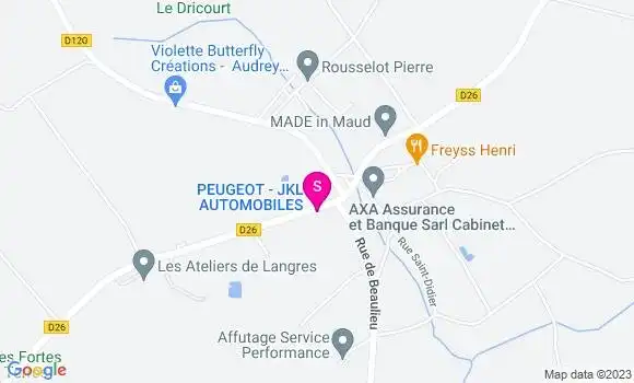 Localisation Jkr Automobiles