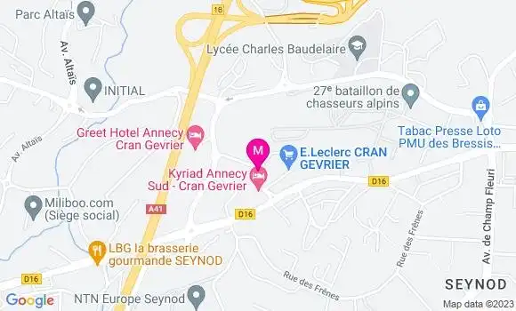 Localisation Station Leclerc