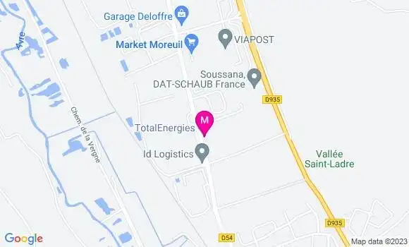 Localisation TotalEnergies