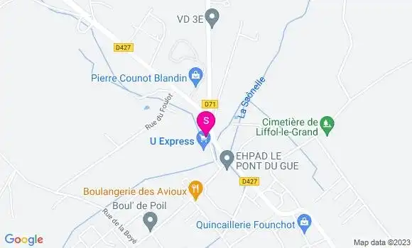 Localisation Station U