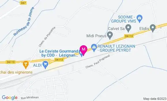 Localisation Station Dyneff