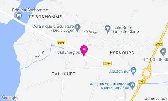 Localisation Garage le Floch