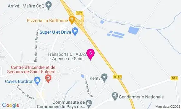 Localisation Super U
