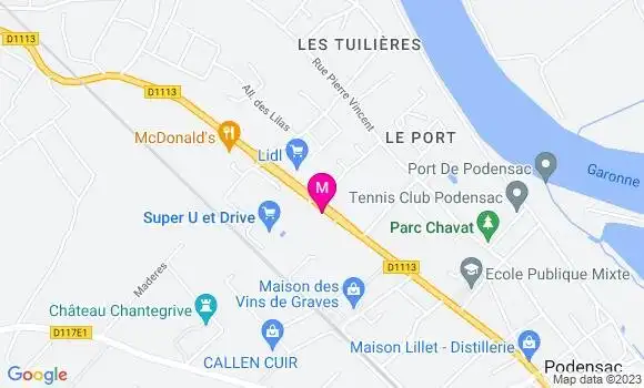 Localisation Super U