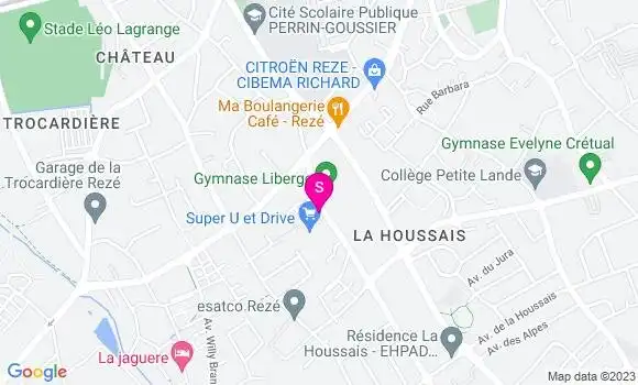 Localisation Station U