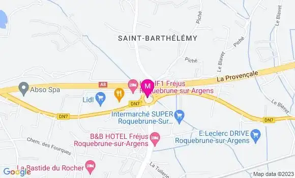 Localisation Intermarché Station