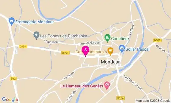 Localisation Intermarché Station