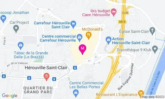 Localisation Station Carrefour