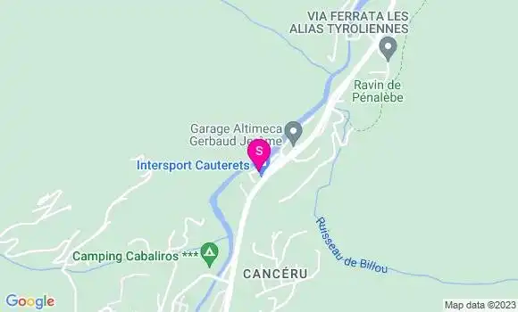 Localisation Carrefour Montagne