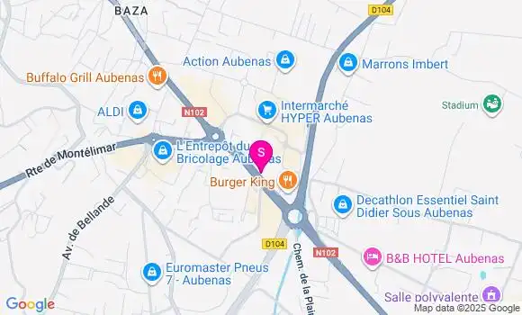 Localisation Station Avia