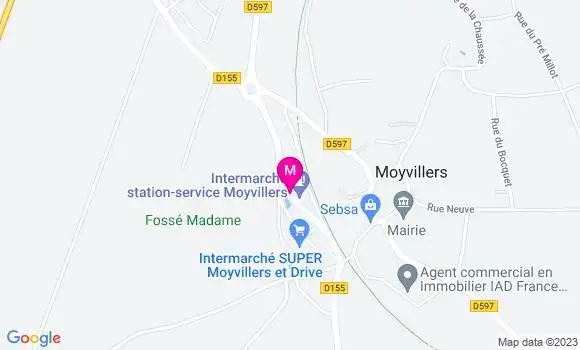 Localisation Intermarché Station