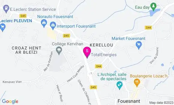 Localisation TotalEnergies