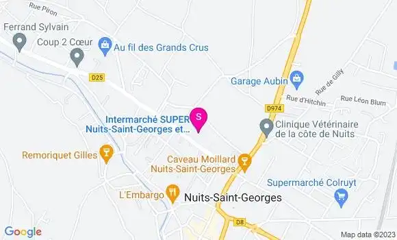 Localisation Intermarché Station