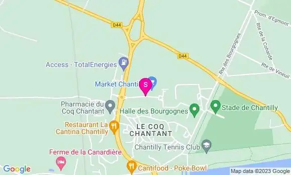 Localisation Carrefour Market