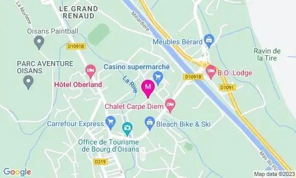 Localisation Géant Casino