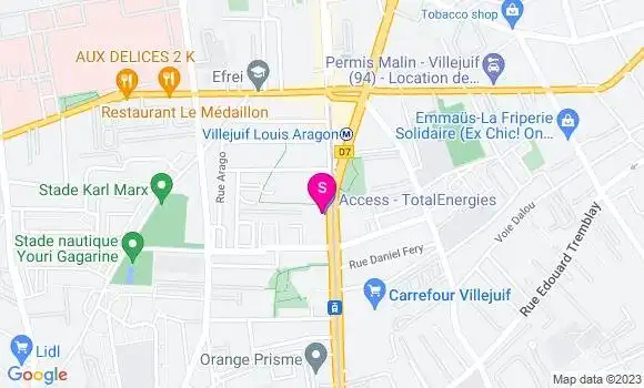 Localisation Access TotalEnergies