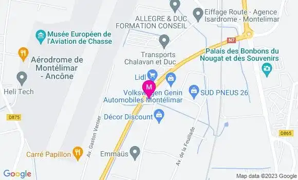 Localisation Avia