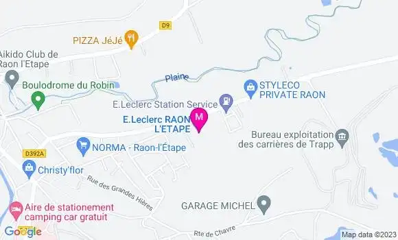 Localisation Station Leclerc