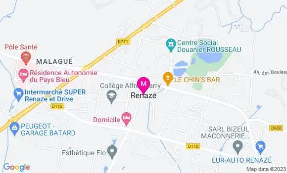 Localisation Intermarché Station