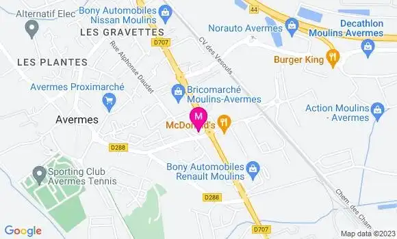 Localisation Station Leclerc