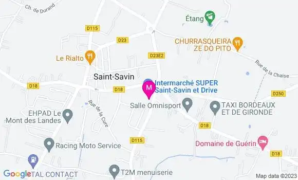 Localisation Intermarché Station