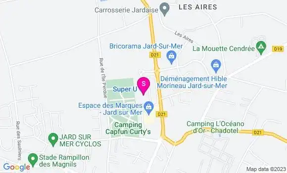 Localisation Super U