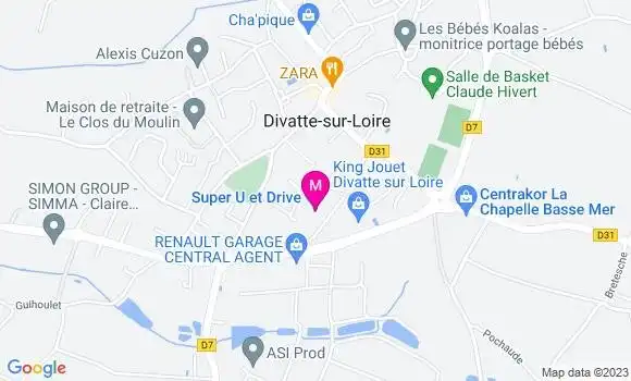 Localisation Super U