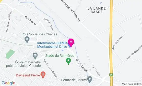 Localisation Sanoval