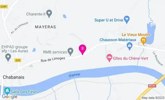 Localisation Super U