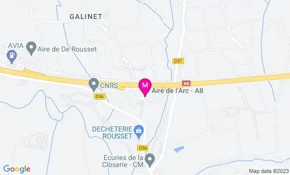 Localisation Aire de l