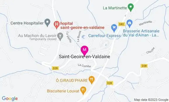Localisation Carrefour Express