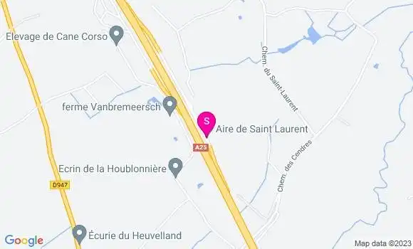 Localisation Station Bp Saint Laurent
