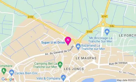 Localisation Super U