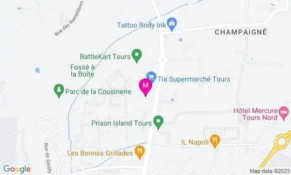 Localisation Intermarché Station