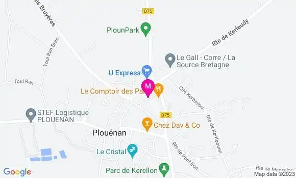 Localisation Super U