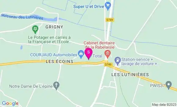 Localisation Garage Foussier