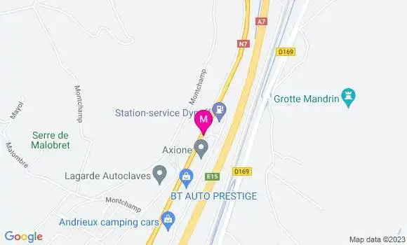 Localisation Station Dyneff