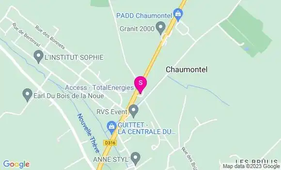 Localisation TotalEnergies