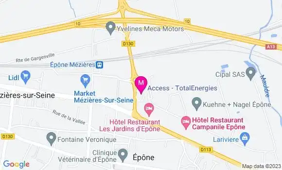 Localisation Access TotalEnergies