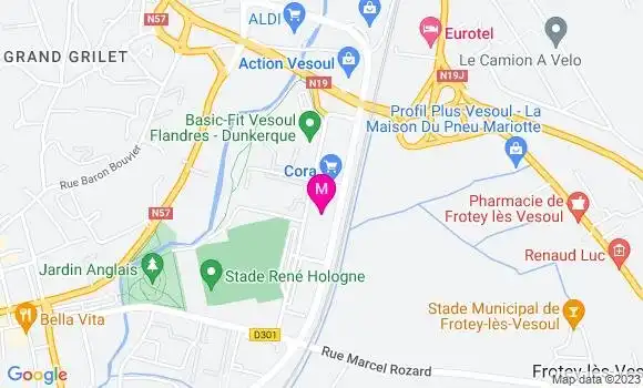 Localisation Cora